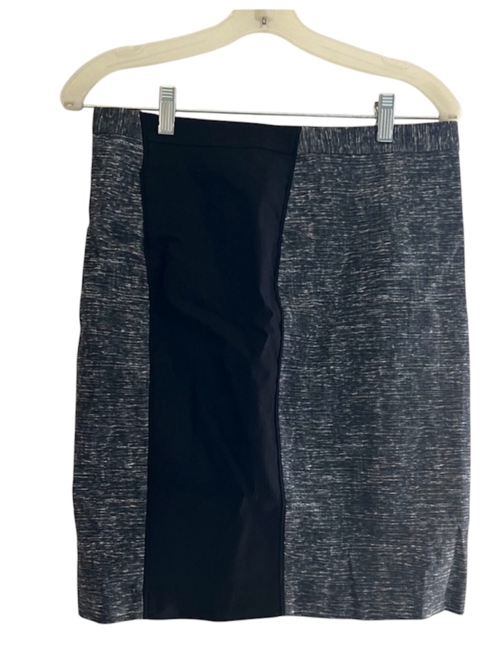 H&M Black Gray Pencil Skirt